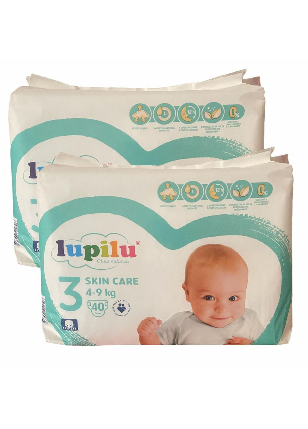 Підгузки Skin Care 3 Midi 4-9 кг 80 шт Lupilu (369144207)