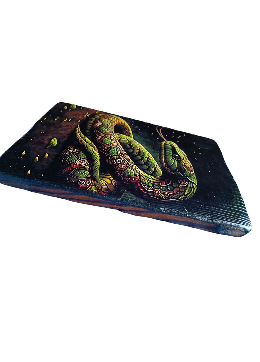 Дерев'яне панно Дух Зеленої Змії Handmade (307815237)