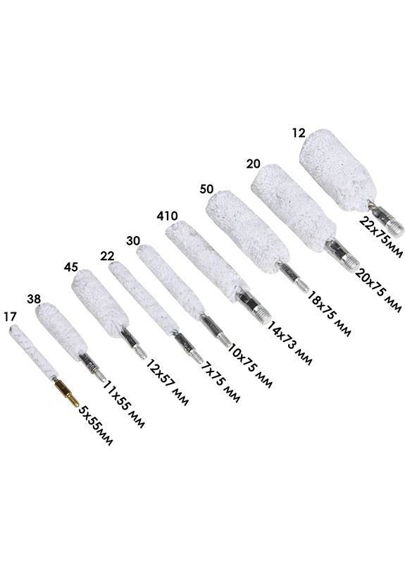 Набор для чистки оружия GK26 58 предметов в пластиковом кейсе Lesko (326807011)