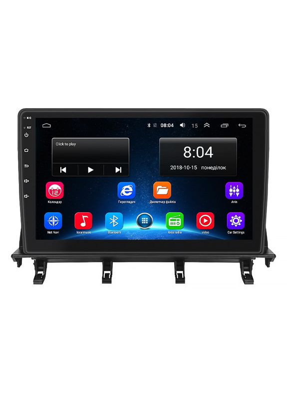 Штатна магнітола для Mazda Demio II (DY) 2002-2007 екран 10" 2/32Gb Wi-Fi GPS Base Мазда Деміо 2шт Lesko (336194345)