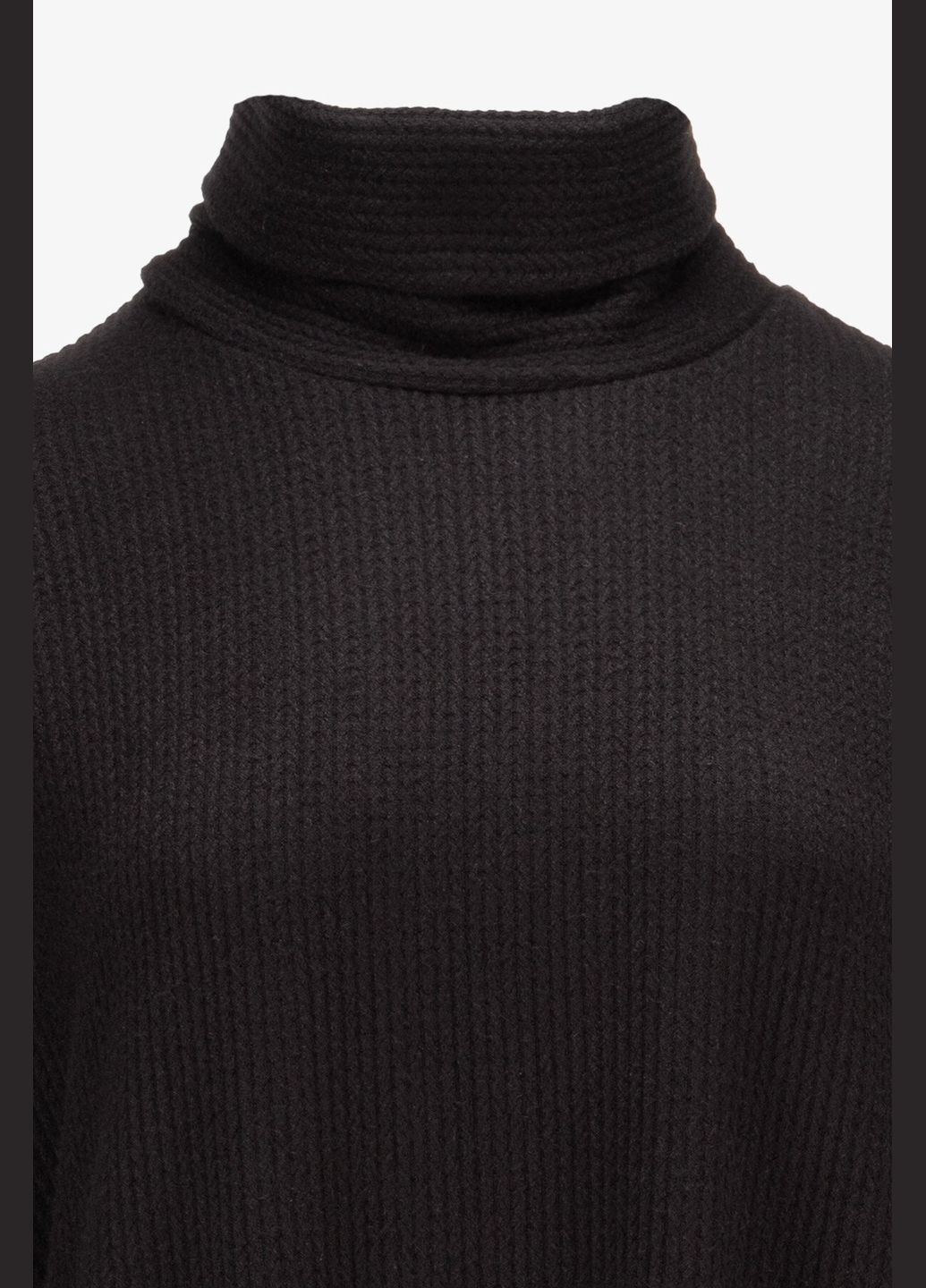 Черное платье однотонное женское 2434 черный shop (2000990801609) On me