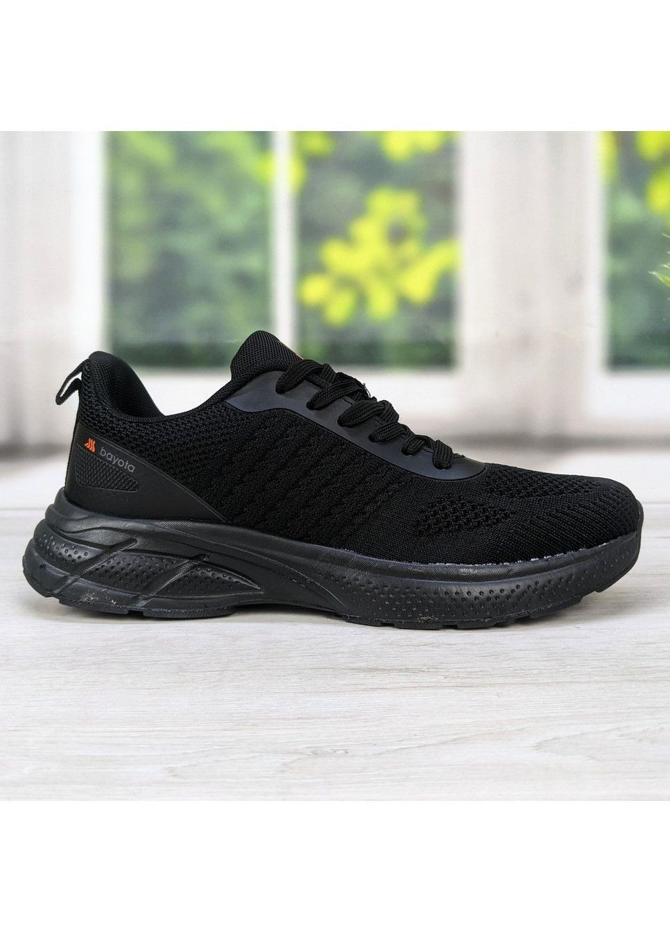 Чорні Осінні кросівки чоловічі текстильні Bayota