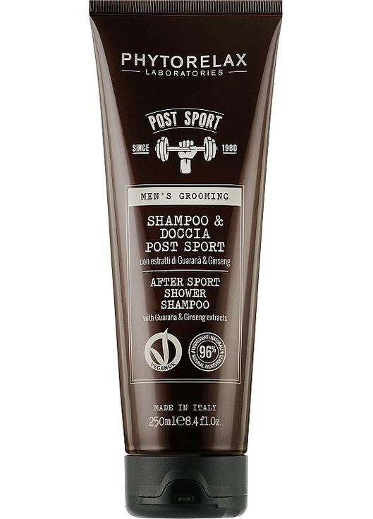 Шампунь-гель для чоловіків "Після спорту" Men's Grooming After Sport Shower Shampoo 250ml (1088732-134994) Phytorelax Laboratories (368740324)