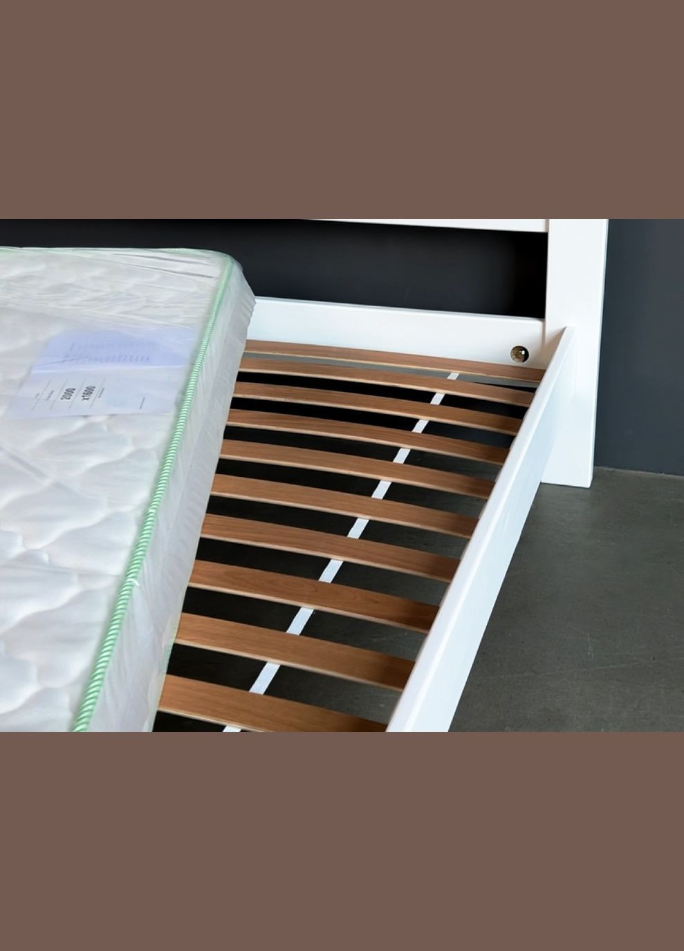 Односпальне дерев'яне ліжко Колумбія 90х200 см (MBG-14552) Mebigrand (366083044)