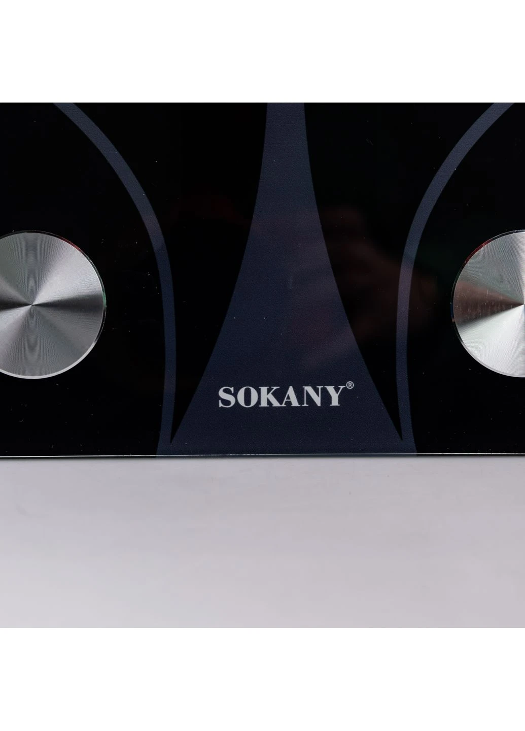 Фітнес-ваги SK-19029B з підтримкою Bluetooth із загартованого скла, чорний Sokany (378586689)