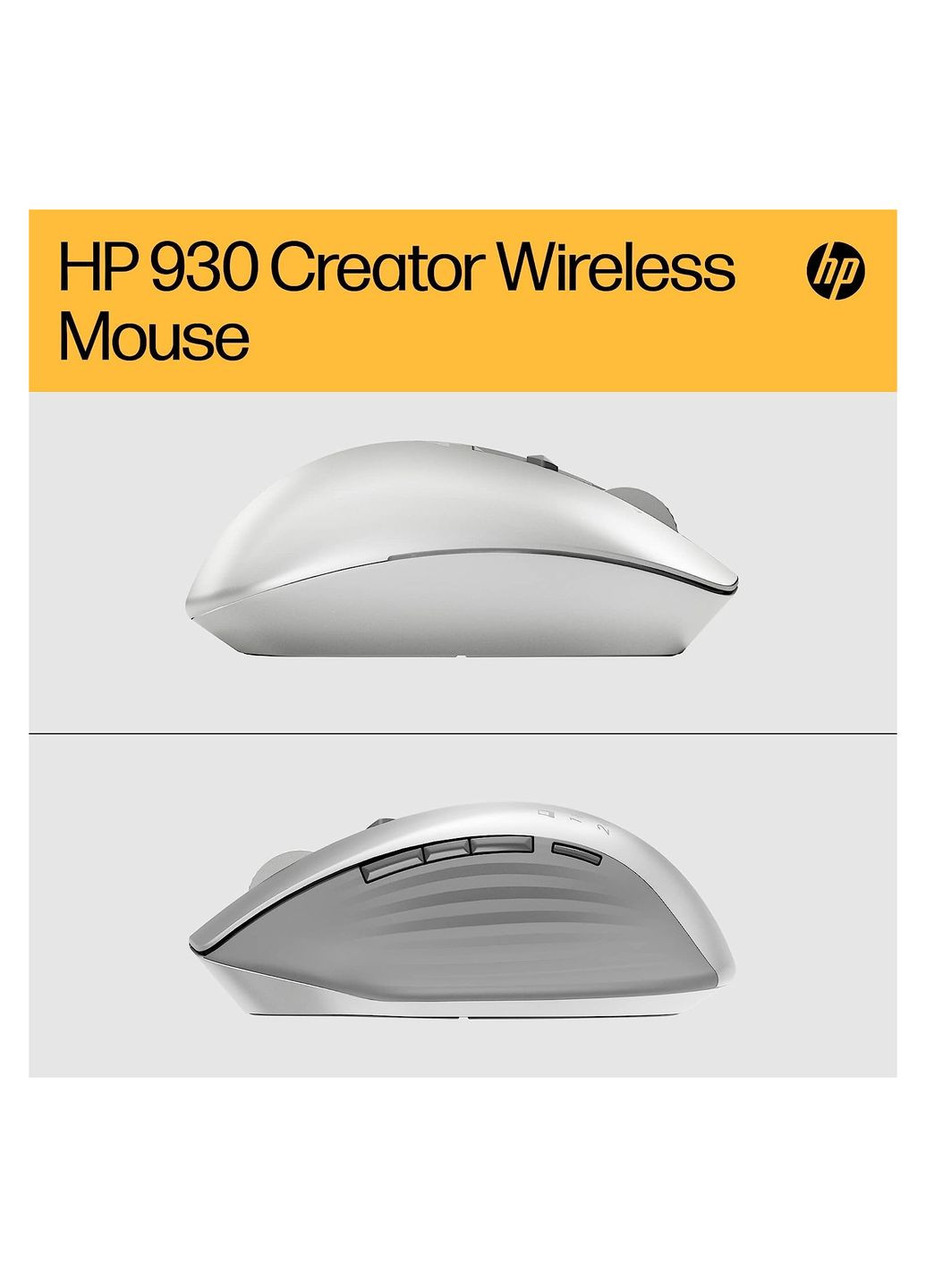 Мишка (1D0K9AA) HP creator 930 wireless silver (268146073)