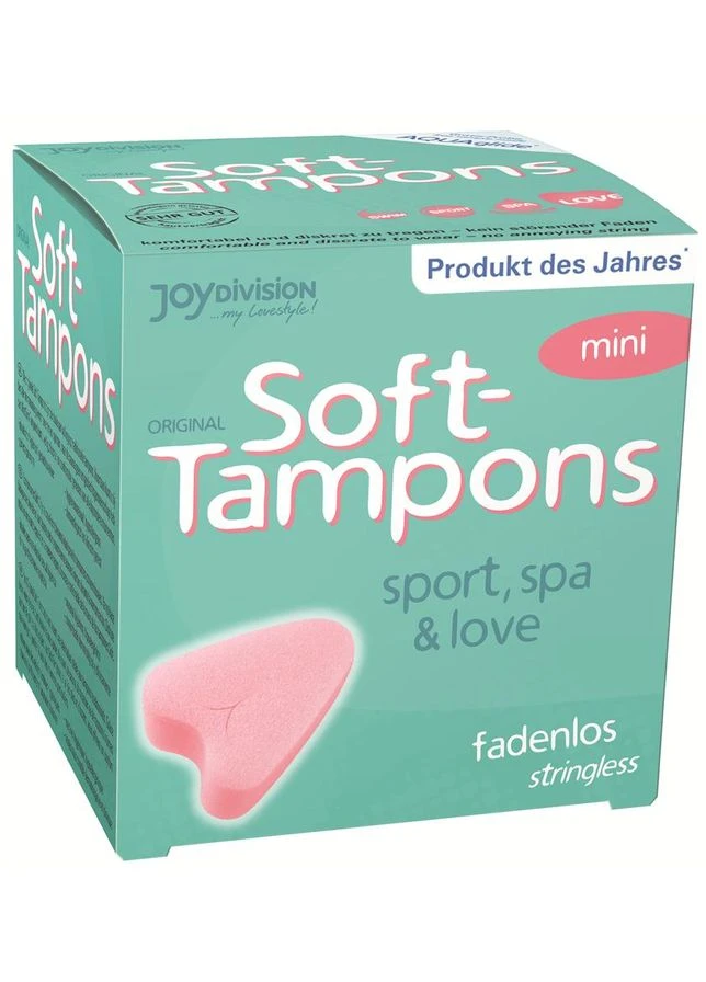 Тампони Soft-Tampons mini 3 шт JoyDivision (282960784)