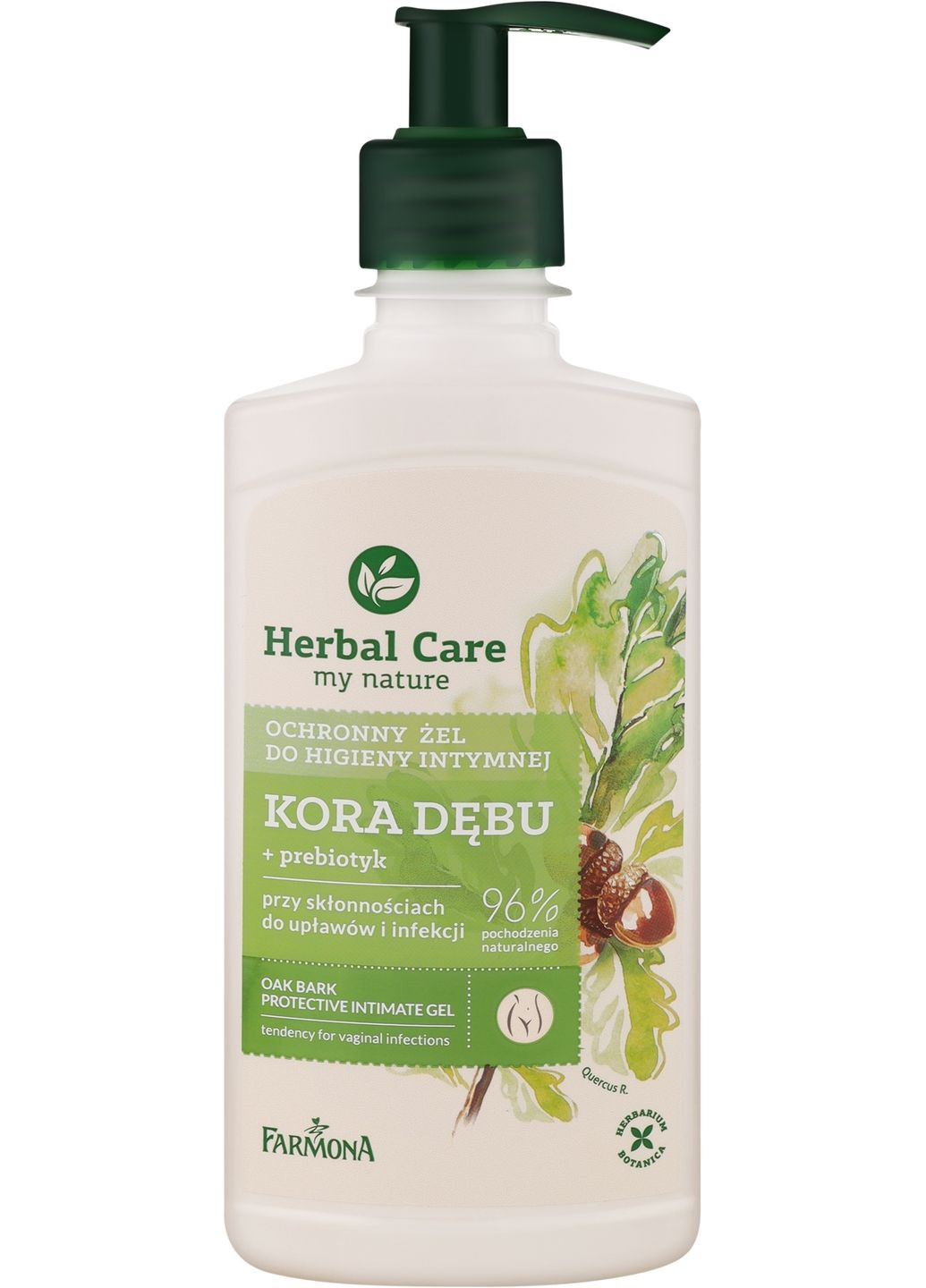 Гель для интимной гигиены "Кора дуба" Herbal Care 330ml (358619-31018300) Farmona (368647385)