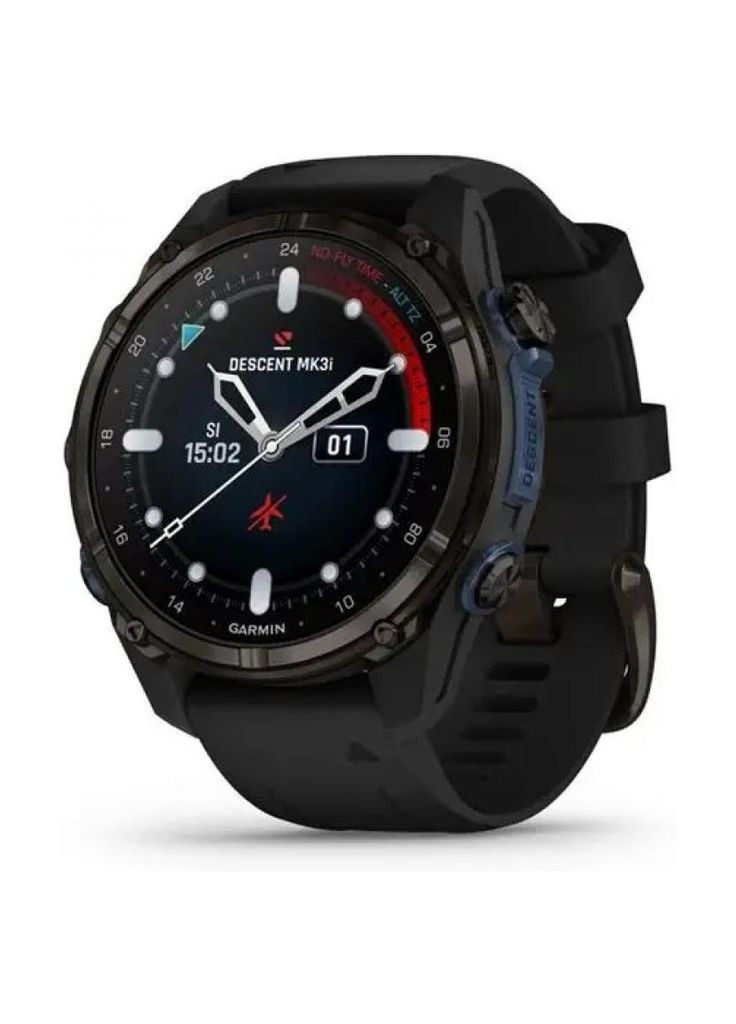 Смарт-годинник Descent Mk3i, 43mm, Crbn Gry DLC Ti/Blk, Dive Computer, GPS дайвінг комп'ютер (m404857) Garmin Descent Mk3i, 43mm, Crbn Gry DLC Ti/Blk, Dive Comp (366566383)