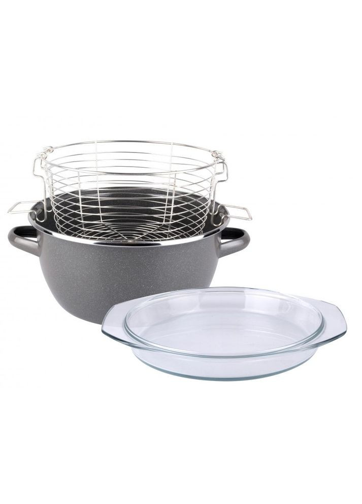 Кастрюля-фритюрница Parma VR-1101881 24 см 3 л Vitrinor (348134079)