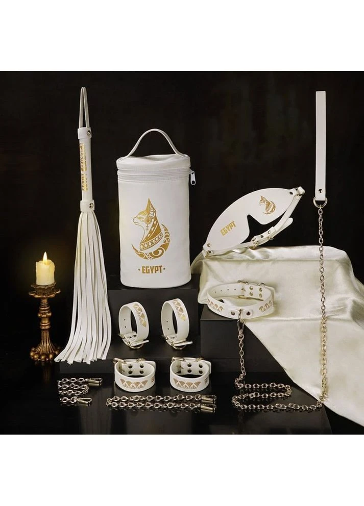 Набор БДСМ Egyptian Cat Bondage Kit 9 предметов Roomfun (383092574)