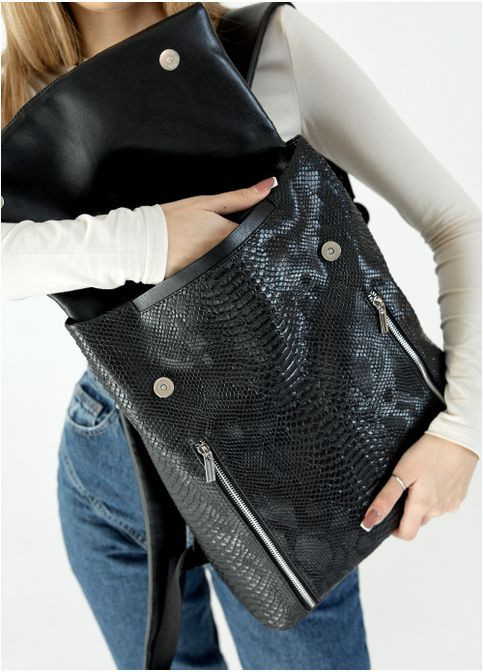 Рюкзак Rene 0ZS ЗМЕИННЫЙ ПРИНТ Sambag (302519034)