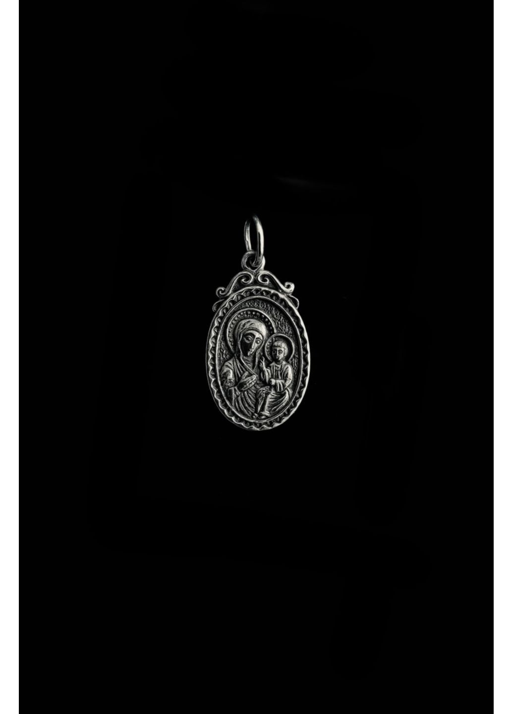 Серебряная ладанка "Божья Матерь" — оберег веры, нежности и духовной защиты✨ Family Jewelry House (361224882)