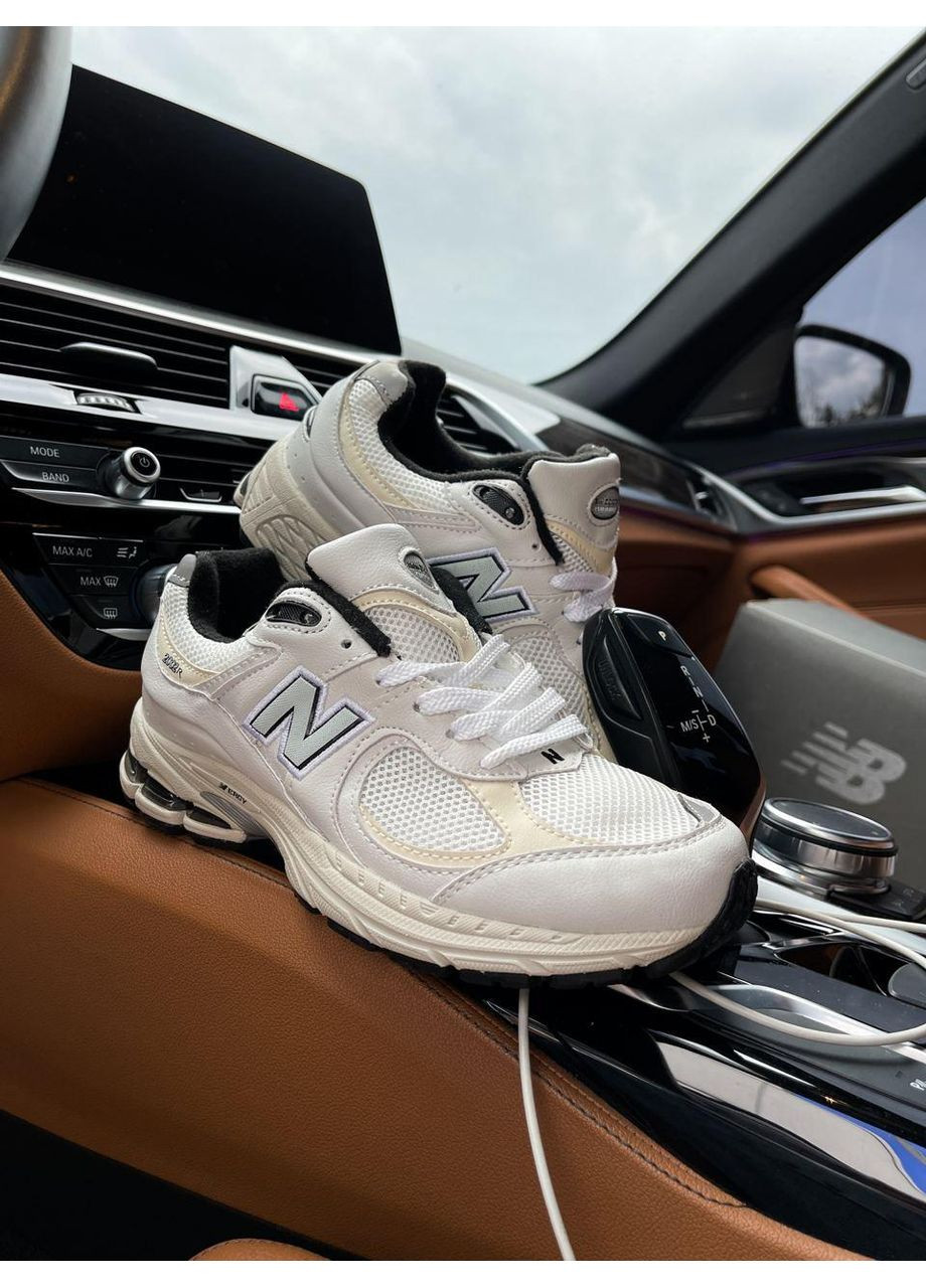КРОССОВКИ ЖЕНСКИЕ NEW BALANCE 2002R BEIGE V2 НЬЮ БЕЛАНС 2002R No Brand бежевые демисезоны (367167611)