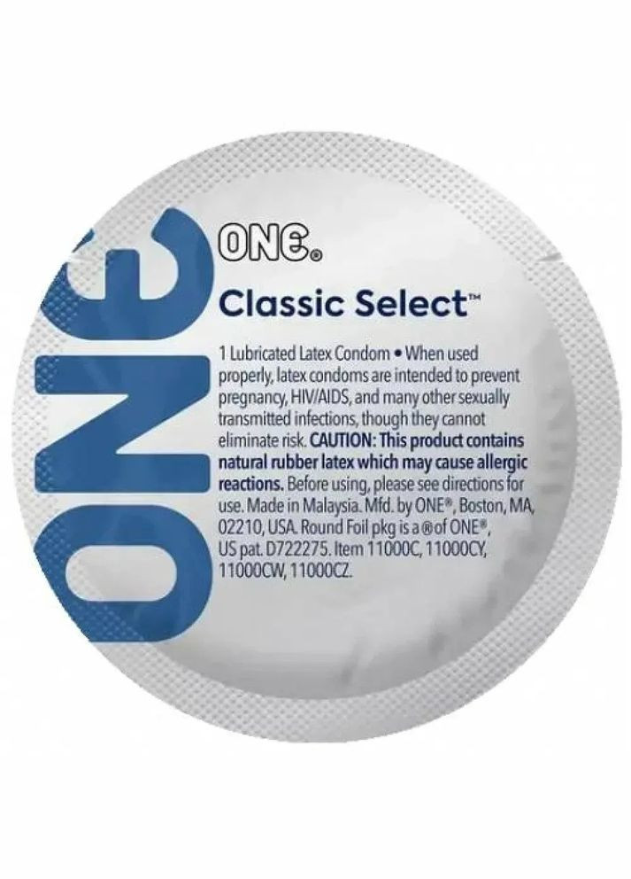 Набор презервативов МИКС (Classic, XL, Strong, Ribs, Studs) цена за 5 штук One (337167400)