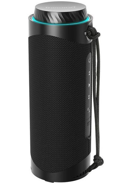 Колонка портативна T7 30Вт 360° звук SoundPulse Bluetooth 5.3 IPX7, RGB-підсвічування, Black Tronsmart (342060461)