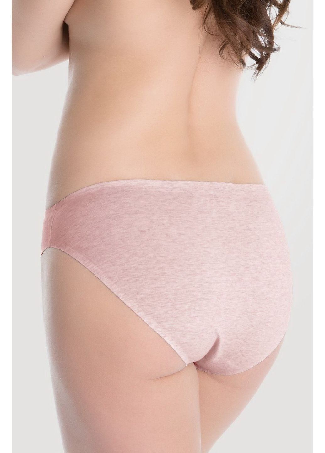 Трусики слип бесшовные хлопковые Cotton Hi-cut Julimex (351582961)