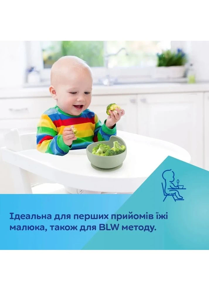 Миска силіконова Turquoise (51/400_tur) Canpol Babies (325402605)