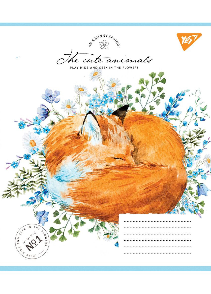 Набір зошитів шкільних А5/12 лінія Sunny spring 25 шт (766952) Yes (352167500)