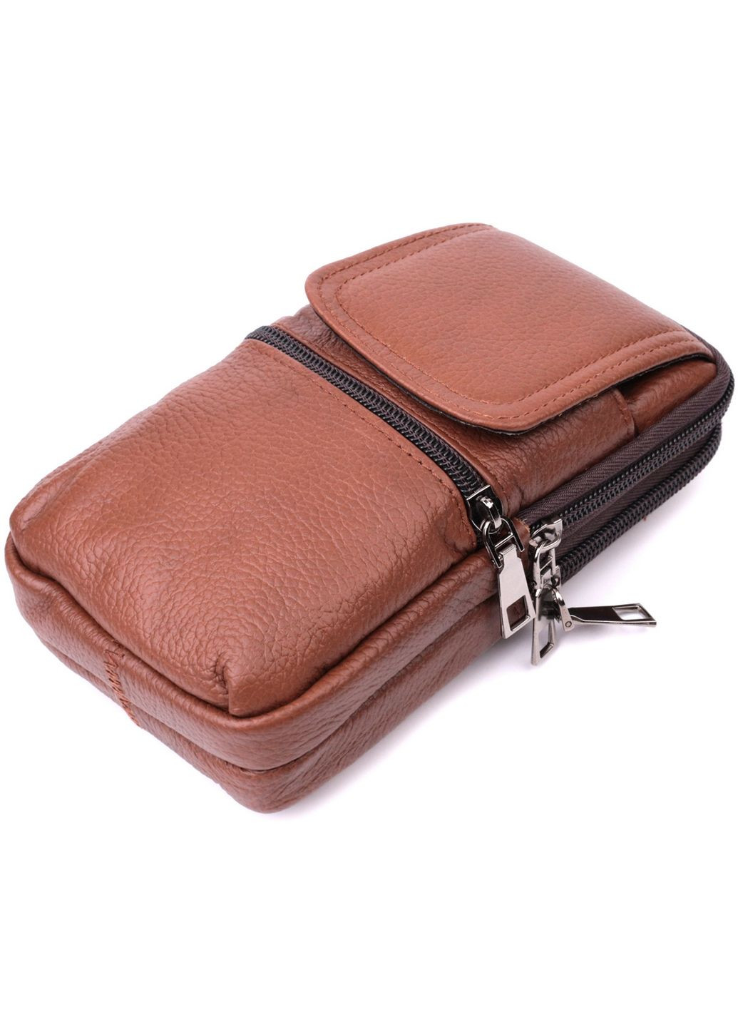 Чоловіча шкіряна сумка 10х17,5х3,5 см Vintage (288047396)