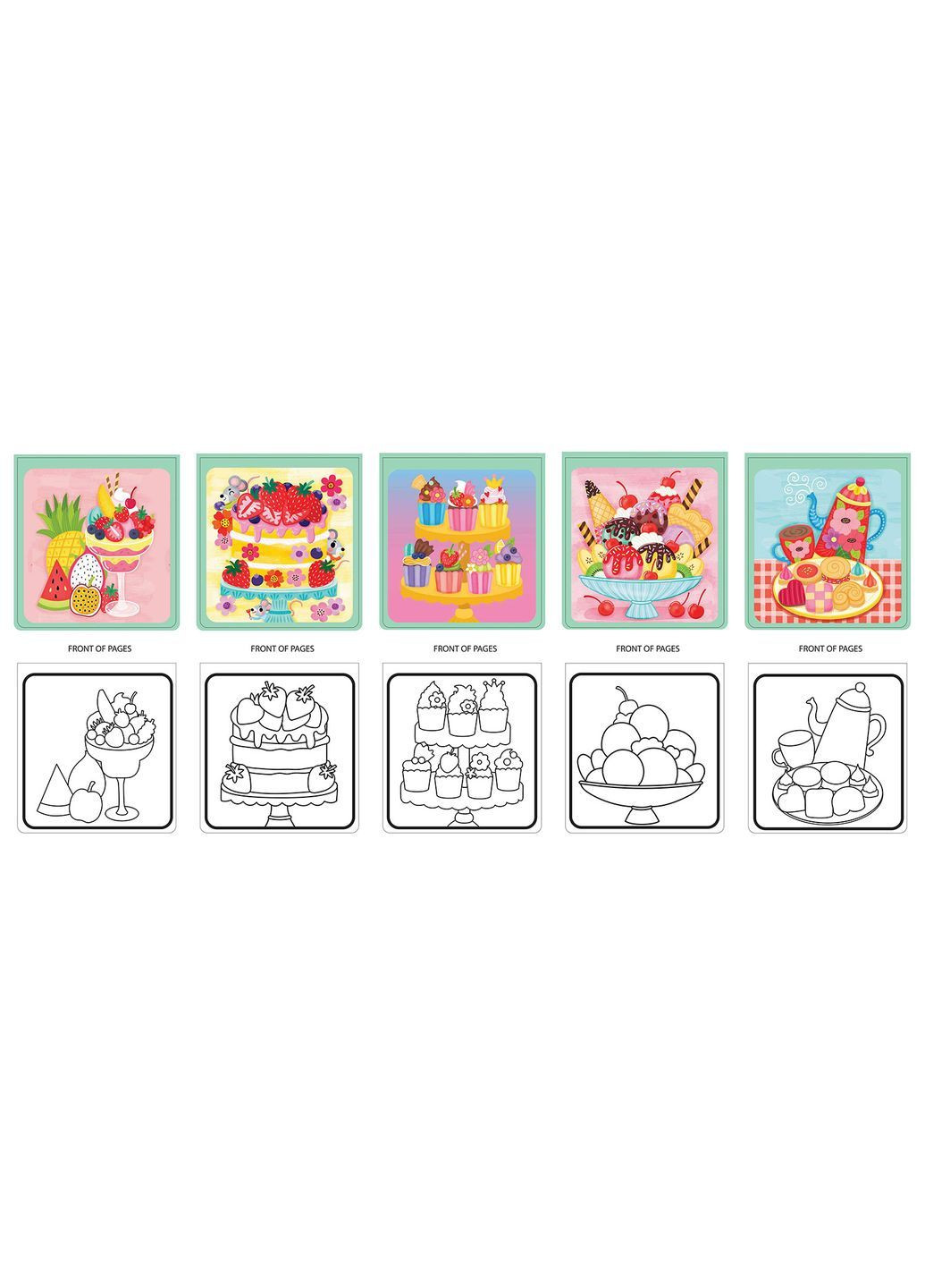 Водні розмальовки Магічні перетворення Ласощі () Let's Craft MRP014 (370021877)