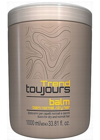 Бальзам для сухого та нормального волосся Balm Normal Dry Hair 1000ml (1403470-21418569) Trend Toujours (368616296)