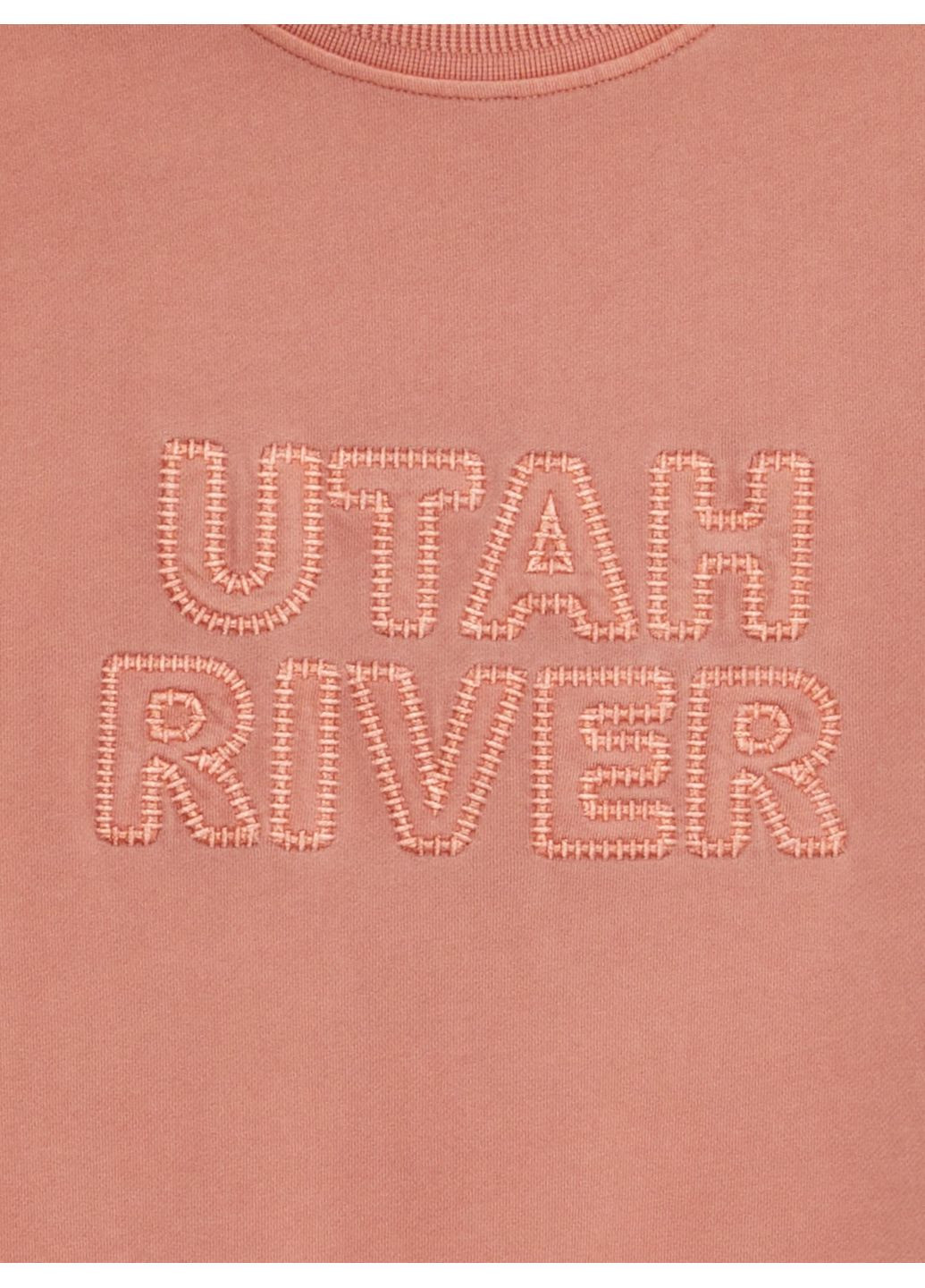 Світло-рожевий світшот демісезон,блідо-рожевий, Kiabi (356143736)