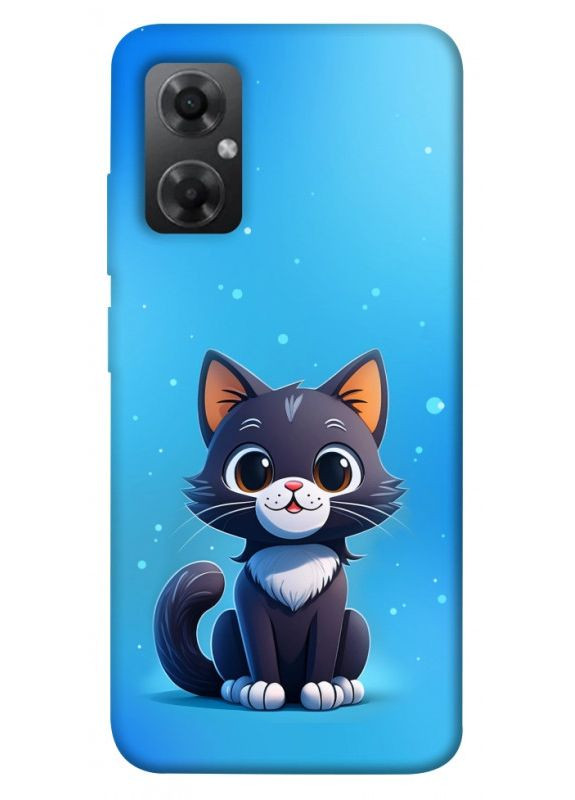 Чохол з принтом для Xiaomi Redmi Note 11R / для Ксяомі, сяомі, ксіомі редмі ноте 11р Кошеня No Brand (338601648)