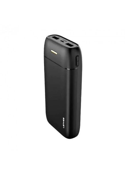 Портативний універсальний акумулятор LENYES PX267 Black 20000mAh 2A 5W USB,Type-C,MicroUSB No Brand (370275845)