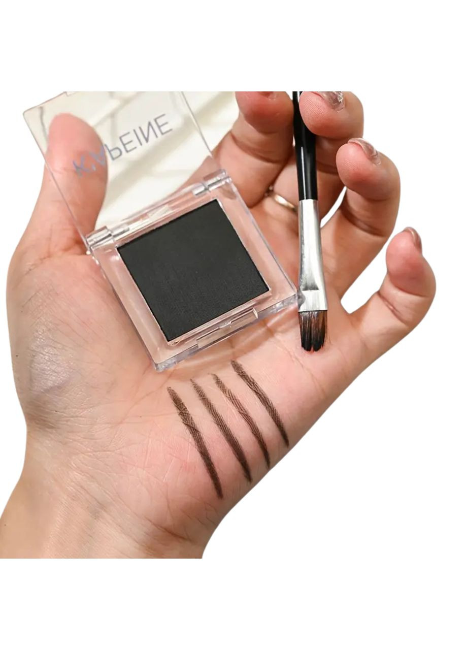 Высокопигментированые тени для век одиночные, 1 шт, черный оттенок (#03) China (356130074)