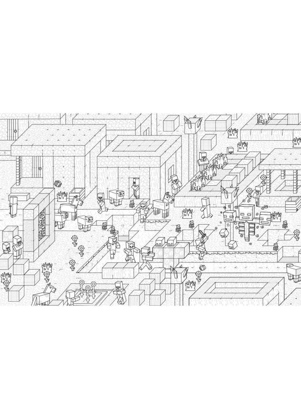 MINECRAFT. Официальная раскраска Артбукс (370057283)