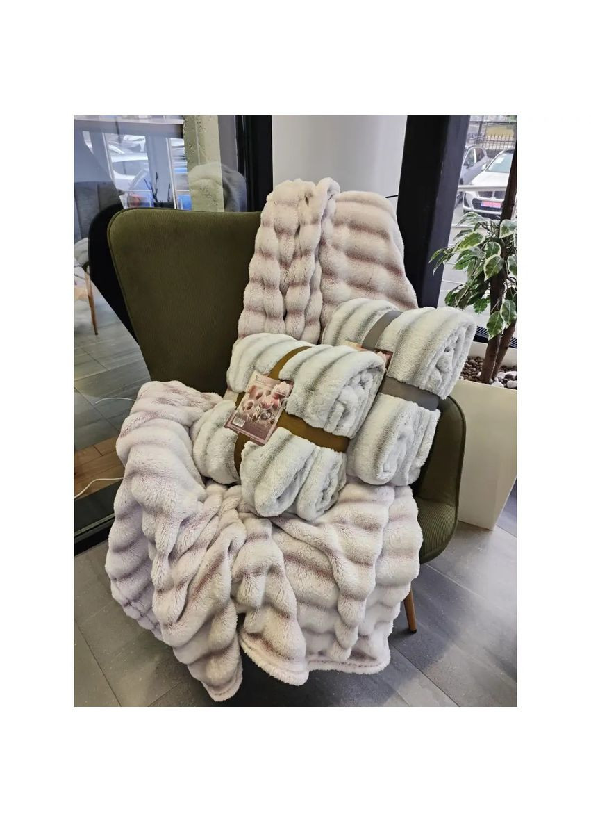 Плед Шарпей Сиреневый май VS-SP-3000V 150х200 см сиреневый Versailles (368764658)