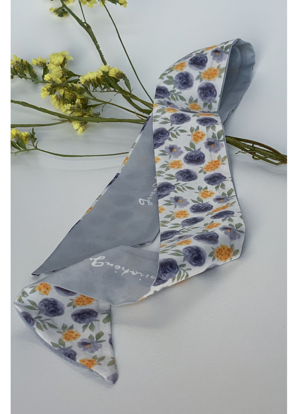 Стрічка квіти дрібні нюд CHICLY (357203843)