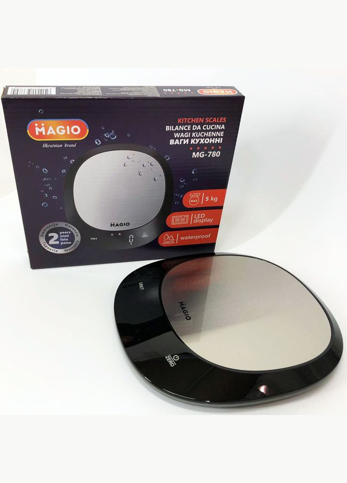 Ваги кухонні MG-780 водонепроникні, ваги для кондитера, кухонні ваги міні Magio (364663692)