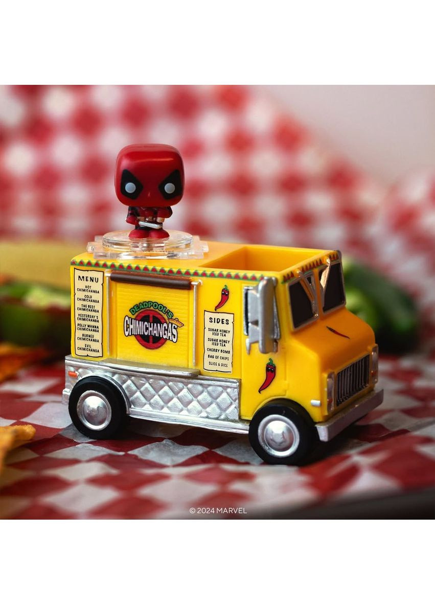 Набір фігурок Bitty Pop! Ride серії Марвел - Дедпул і вантажівка Чімічанги Funko (327826313)