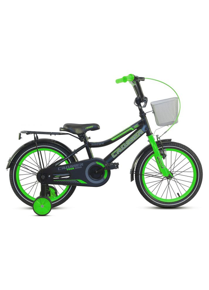 Велосипед дитячий Rocky Bike 18 дюймів зелений (RC-13/18GR) Crosser (365545707)