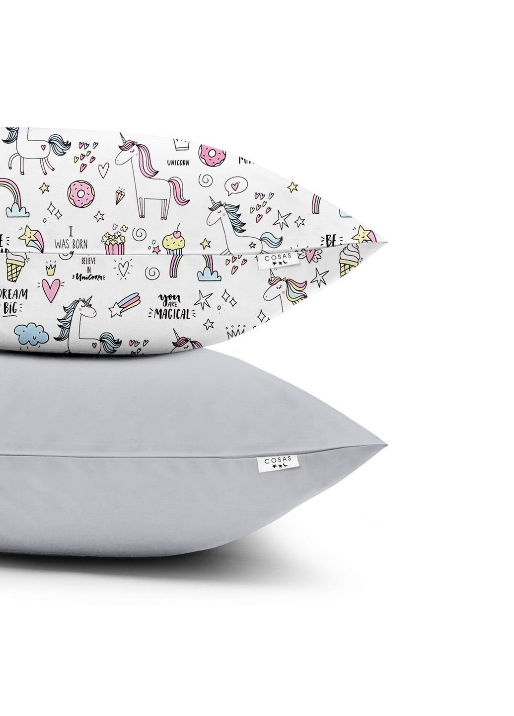 Наволочка фланель 40х60 UNICORN & SWEETS (4822052370223) Cosas (366961381)