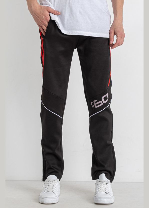 Спортивні штани підліткові для хлопчика чорного кольору Let's Shop (292309007)