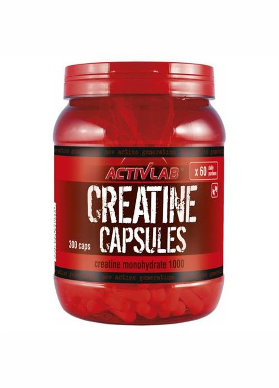Креатин Creatine Capsules, 300 капсул ActivLab (334704324)