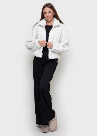 Стильная дубленка 1442-1M-D Молоко #4/1 SAM MK Samange (313105473)