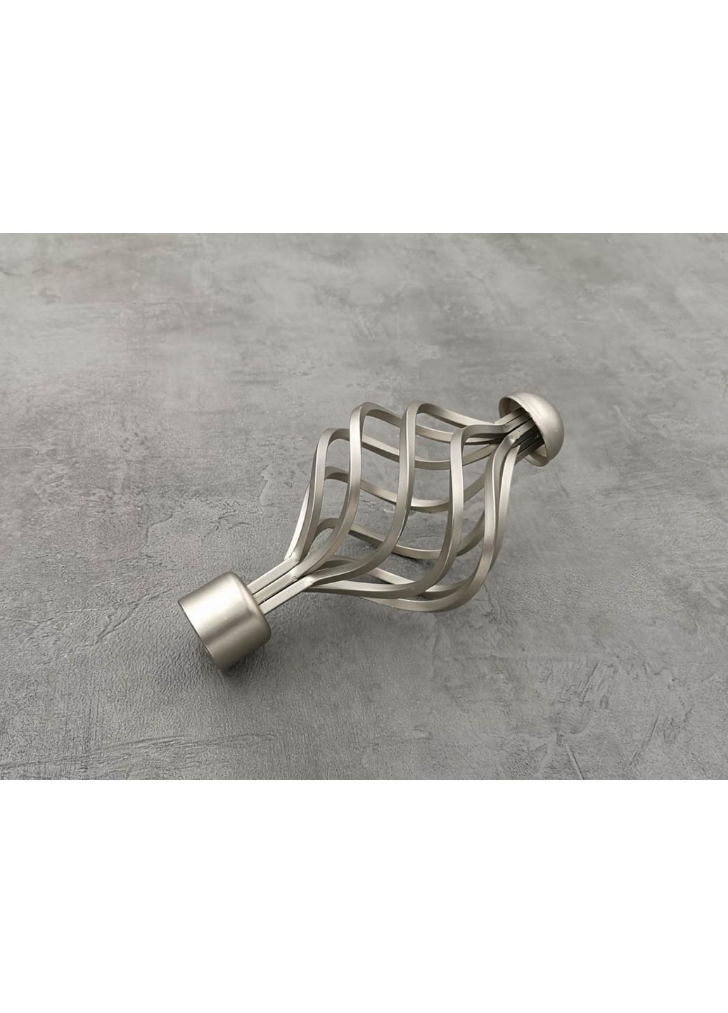 Карниз Арезо кручена штанга одинарний ретро 25 мм 240 см Сатин Quadrum (352782556)