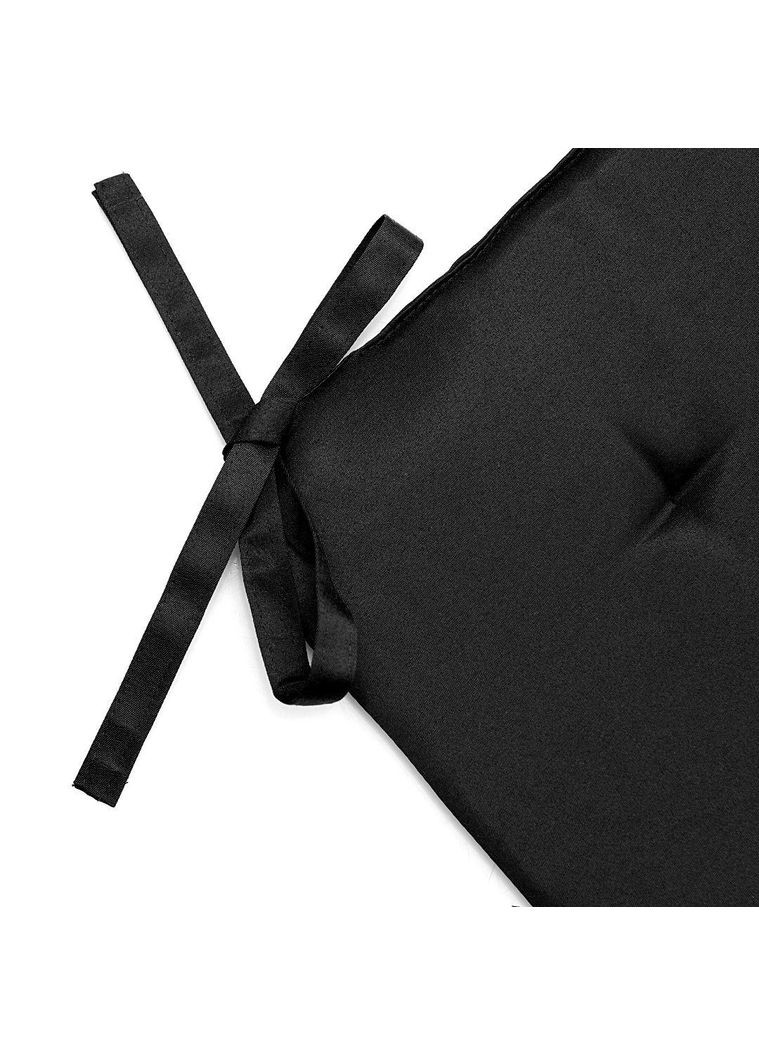 Подушка на стул и кресло см черный No Brand (324828565)