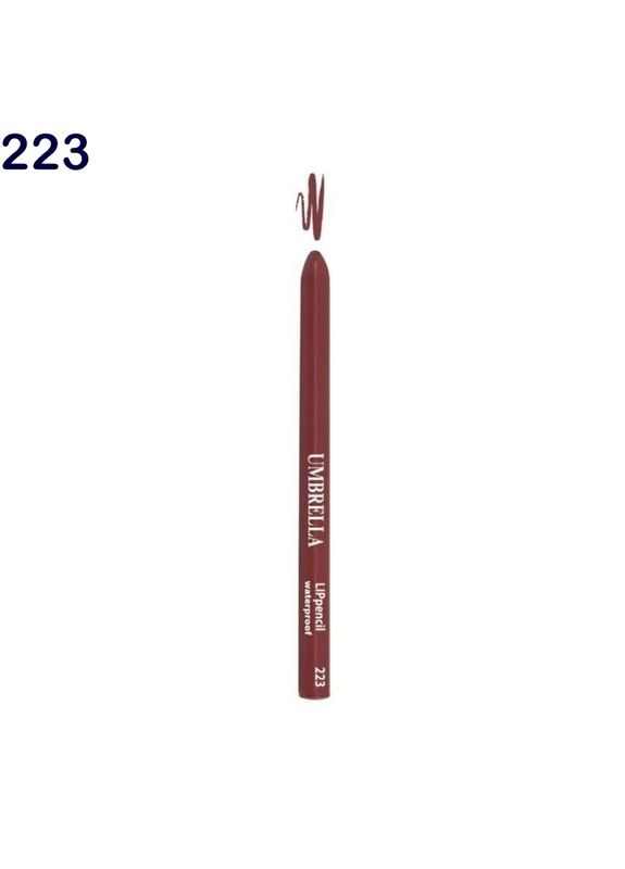 Контурний олівець для губ водостійкий механічний Umbrella waterproof lip pencil (293970086)