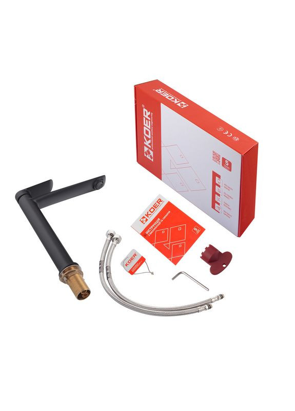 Змішувач для умивальника KB-11028-05 високий (KR5294) KOER (332054390)