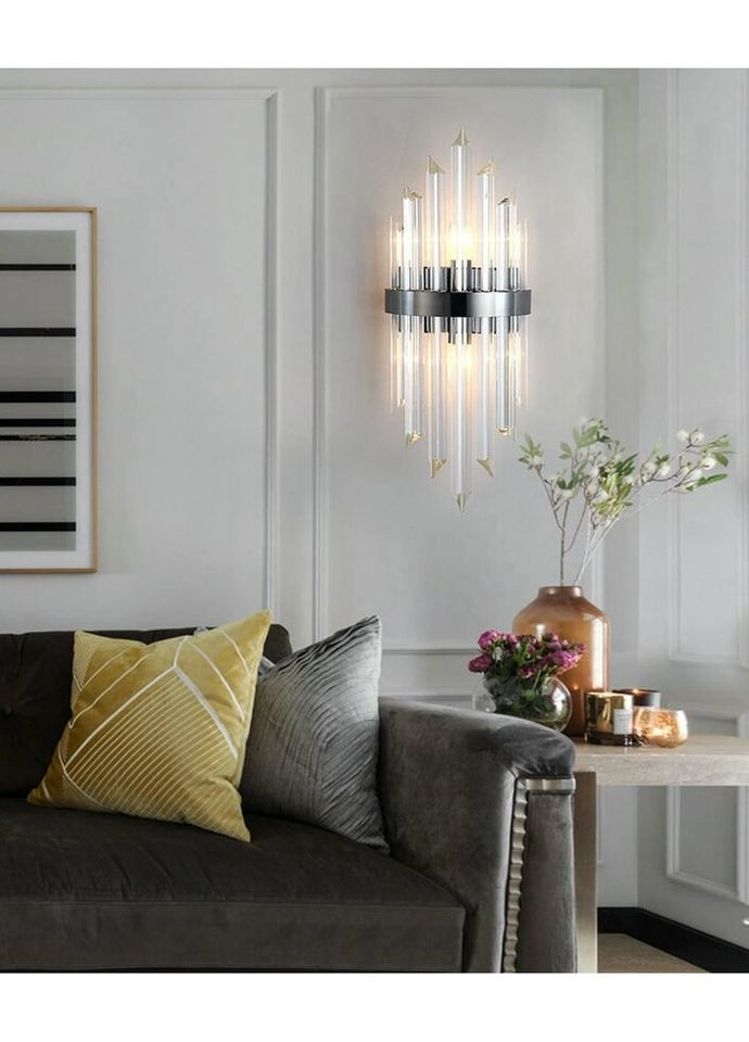 Бра настінне 27623 Хром 14х22х54 см. Sunnysky (335972391)