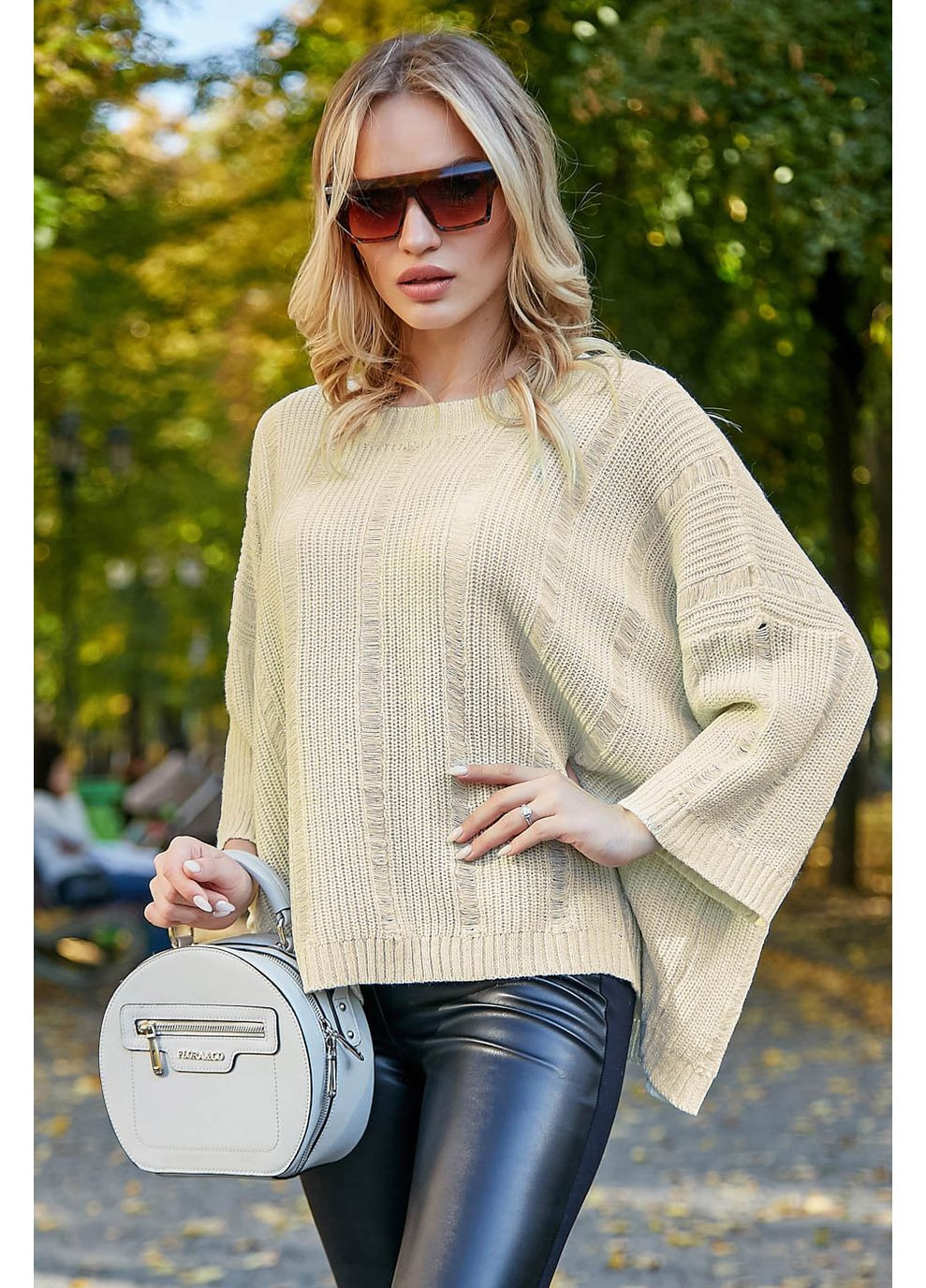 Молочний демісезонний джемпер s998.3841 Seventeen