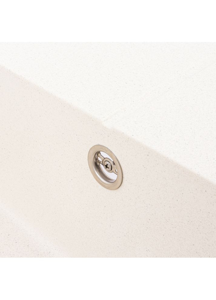 Гранитная мойка MAGNUM 7950 матовая Белая в точку Valeso (358059468)