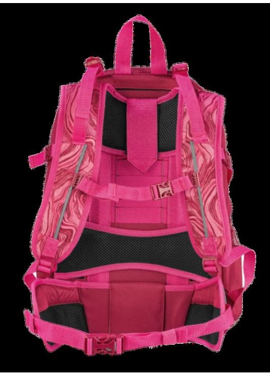 Жіночий рюкзак з посиленою спинкою 22L малиновий No Brand (361156922)