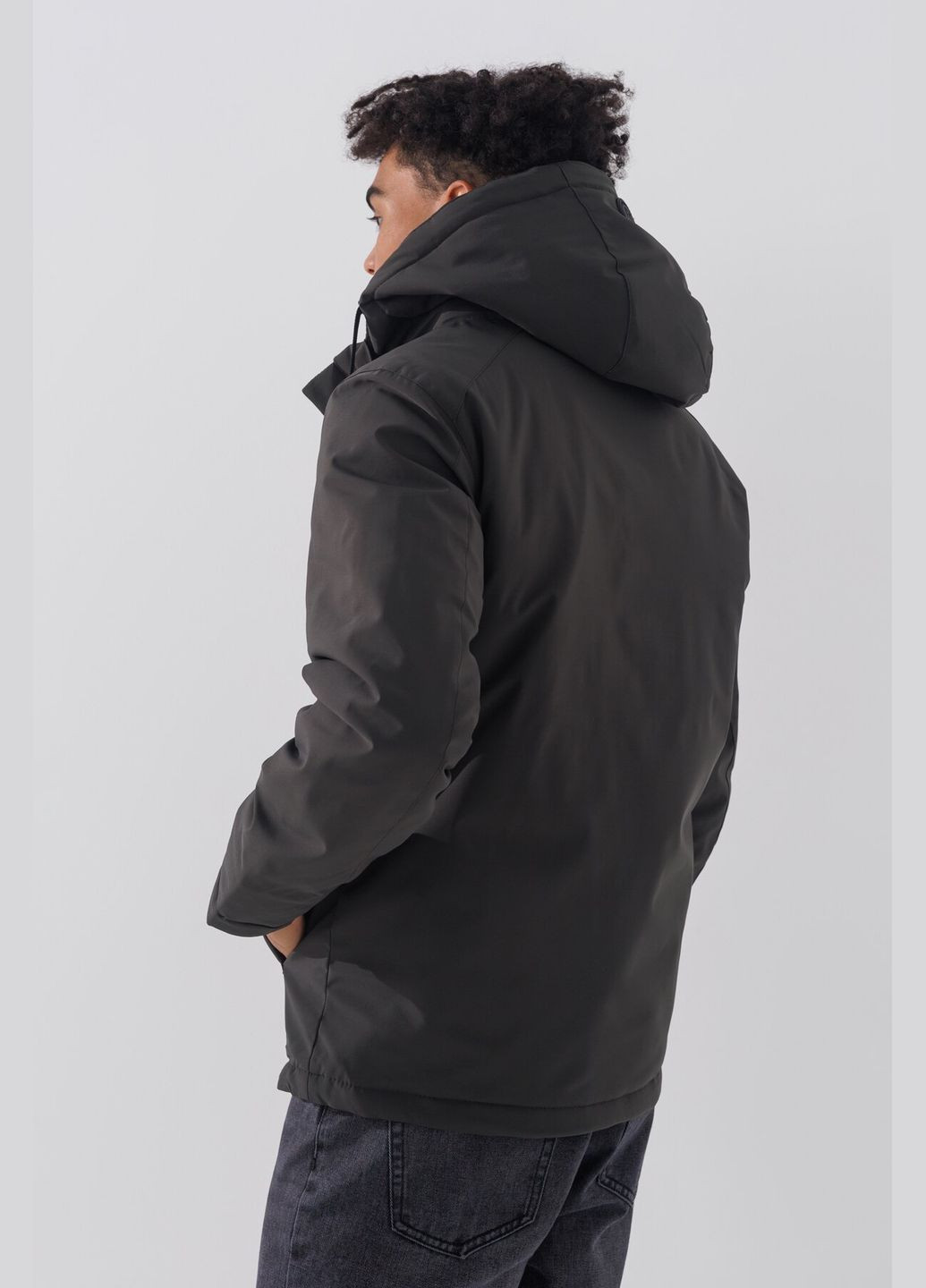 Оливковая (хаки) демисезонная куртка мужская 7777 (2000990287502d) shop (2000990287502) Demos