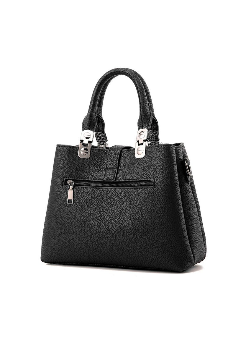 Женская сумка с меховым брелком шариком экокожаная на плечо ProDobro (363258934)